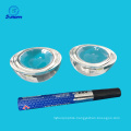 Calcium fluoride caF2 crystal ball lenses and half ball lenses